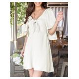 Dokotoo White Summer Dresses for Women 2025 Women