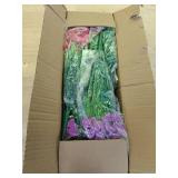 Yastouay 12 Bundles Artificial Flowers for Outdoors, UV Resistant Fake Outdoor Flowers No Fade Faux Outdoor Flowers Plants for Garden Porch Window Box Pot Planters Decor (Fuchsia+Rose Red)