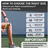 DR. BRACE ELITE Knee Brace with Side Stabilizers & Patella Gel Pads for Maximum Knee Pain Support and fast recovery for men and women-Please Check How To Size Video (XX-Large, Mercury)