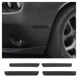 JeCar Side Marker Smoked Light Cover Fender Flares Light Trim Exterior Accessories Compatible with Dodge Challenger 2015-2023