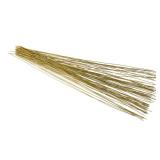 Bow Tying 26 Gague Wire - Gold Color - 7 Inch - 80 Pieces