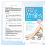 GREBIKE 45PCS Wax Strips for Hair Removal