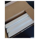 Epakh 6 Pack Magnetic File Holder Back to School Supplies Magnetic Paper Organizer Wall Mounted Mail Magazine Storage Pockets for Refrigerator, Whiteboard, Office, Classroom(White)