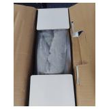 Sealy Electric Throw Blanket, Flannel & Sherpa Heated Throw with 6 Heating Levels & 2-10 Hours Auto Shut Off, Fast Heating & Machine Washable, 50x60 Inch, Light Grey