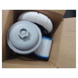 Pool Filter Cartridges Type I Pool Filters Type I, Cartridge for above Ground Pool Filter, Cartridge Accessory for Use in 300 Gallon Easy Set Pool Filter Pump