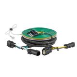 CURT 58974 Custom Towed-Vehicle RV Wiring Harness for Dinghy Towing, Fits Select Chevrolet Equinox Without LED Taillights, Black