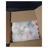 DreamBuilt Wedding Aisle Decorations - Set of 10 Pew Flowers - Artificial Roses & Eucalyptus - Pink & Cream - 5.5\" x 13\" - Elegant Traditional Modern Style - Chair Flowers