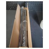 VOIIY Curtain Rods for Windows 18 to 45 Inch(1.5-3.75 Feet),Black 1