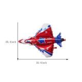CHIL 2 PCS Airplane Foil Balloons for Kids Themed Party Children Birthday Party Baby Shower Decorations