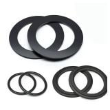HENMI 25076RP Washer and Ring Kit for 1-1/2in Fittings, O-Ring Rubber Washer for Intex Pool Plunger Valves and Intex Replacement Gasket (6 pcs) - 10745, 10262 and 10255