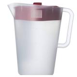 GoodCook 1 Gallon Pitcher with 4 Way Lid, Made Without BPA