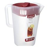 GoodCook 1 Gallon Pitcher with 4 Way Lid, Made Without BPA