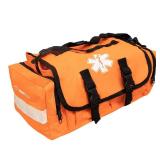 Primacare KB-RO24 Empty First Responder Bag, 15\"x9\"x8\", Professional Compartment Kit Carrier for Trauma and Emergency Medical Supplies, Orange