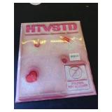 HTVSTD New Years 3D Inflated HTV Vinyl - 10 Sheets 12\"x10\" Black HTV Iron on Vinyl 3D Inflated New Years Patterned Heat Transfer Vinyl