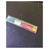 2Pcs Rhythmic Dance Ribbons 78.7 Inch Rainbow Gymnastics Ribbon Dancer Wands Dance Twirling Sticks Sparkling Baton Streamer for Artistic Dancing Gymnastic Circus Carnival Show Outdoor Play (Colorful)