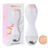 Oil-Absorbing Volcanic Face Roller,Oily Skin Control Roller,Reusable Face Roller Skin Care Facial Skin Care Tools (White)