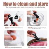 Oil-Absorbing Volcanic Face Roller,Oily Skin Control Roller,Reusable Face Roller Skin Care Facial Skin Care Tools (White)
