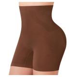 Nebility Shapewear Tummy Control Shorts Shapewear Shorts Tummy Control Shaper Shorts High Waisted Coffee, Medium