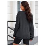 Urchics Crewneck Sweatshirts for Women 2025 Mardi Gras Holiday Corduroy Long Sleeve Sequin Graphic Casual Pullover Tops St.Patrick