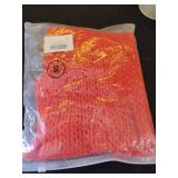 POPMONO Women Swimsuit Crochet Cover Up Long Sleeve Backless Summer Bathing Suit Bikini Mesh Knit Swimwear Beach Outfits S Burnt Orange