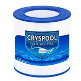 CryspoolÂ® 09006 Filter Compatible with CFR-50, PJ50-4, C-9650, FC-1460, 50 Sq. Ft Spa Filter Cartridge, 1 Pack