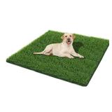 SSRIVER Dog Grass Pad,51.1x31.8In Fake Grass for Dogs,Artificial Grass Pee Pad for Puppies Potty Training Indoor Outdoor