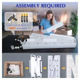 Big Marquee Light-up Letter Decorations: 4 Feet Tall Large Letters N Marry Me Proposal Baby Shower Alphabet 4FT Sign Graduation Party Wedding Engagement Anniversary HOCO Decor Mosaic Balloon
