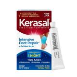 Kerasal Intensive Foot Repair Skin Healing Ointment, 1 Oz and Moisturizing Gel Socks, One Pair (Packaging May Vary)
