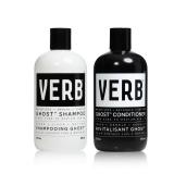 VERB Ghost Shampoo & Conditioner Duo Set, 12 fl oz, Infused with Moringa Oil -Cleanses + Moisturizes Fine and Weighed Down Hair - Vegan, No Parabens or Harmful Sulfates