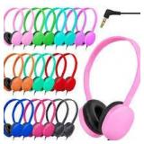 ZXQZYM Kids Headphones Bulk 30 Pack for Classroom School Wholesale Earphones Class Set for Students Teens Children and Adult