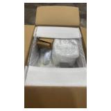 Large Hamster Cage,Crystal Clear Acrylic Hamster Cage with Stand,24.4''L*18.1''W*15.8''H Pet Mouse Cage for Pet Mice,Crystal Mouse Habitat,Hamster Enclosure with Modular Platform,Hamster Starter Kit