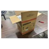 Countertop Ice Maker Machine with Handle, 26lbs Per Day, 9 Ice Cubes Ready in 6 Mins, Auto-Cleaning Portable Ice Maker with Basket and Scoop, for Home/Kitchen/Camping/RV (Red) - Retail: $0