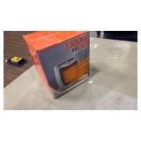 GiveBest Portable Electric Space Heater with Thermostat, 1500W/750W Safe and Quiet Ceramic Heater Fan, Heat Up 200 Square Feet for Office Room Desk Indoor Use, Silver - Retail: $0