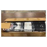 OLIXIS 7 Drawers Dresser for Bedroom, Fabric Storage Tower for Living Room, Entryway - Sturdy Steel Frame, Wooden Top & Easy Pull Fabric Bins, Closet Chests Organizer for Clothes, Black - Retail: $0