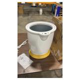 COSTWAY Bucket Style Towel Warmer,Fragrance Holder, Fits up to Two 40â x 70â Oversized Towels, Bathrobes, Blankets, Auto Shut Off, Luxury Towel Warmer for Bathroom, Spa (no lid) very clean -