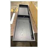 Costway 58'' Fireplace TV Stand with 1400W Electric Fireplace for TVs up to 65 Inches (all pieces are accounted for, minor scratches & flaking) - Retail: $0