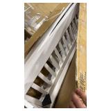 Twin Size Kids Montessori Bed with House-Shaped Headboard and Built-in Storage Shelf - Retail: $0