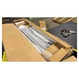 Costway Freestanding Wooden Bookcase with Drawer and Adjustable Shelves-Black - Retail: $0