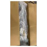 Costway 4-in-1 Rocking Horse & Slide Set Toddler Slide Toy w/ Basketball Hoop Blue - Retail: $0