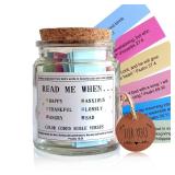Bible Verses in the Hope Jar Read Me When, Colored Bible Verses, Scripture Prayer Jar Bible Gifts for Women Church Faith Based - Retail: $8