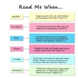 Bible Verses in the Hope Jar Read Me When, Colored Bible Verses, Scripture Prayer Jar Bible Gifts for Women Church Faith Based - Retail: $8