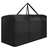 Patio Waterproof Extra Large Protective Zippered Outdoor Cushion Furniture Storage Bag with Handles, 68in L x 30in W x 20in H (1 Pack) - Retail: $29