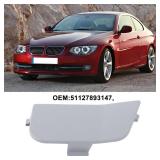 SG Store Rear Bumper Tow Hook Eye Cap Replacement Part 51127893147 Compatible with BMW 3 Series E92 Coupe M-Sport 2007-2013 - Retail: $13