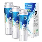 ICEPURE UKF8001 Compatible with Whirlpool EDR4RXD1, 4396395, Maytag UKF8001, UKF8001AXX, EveryDrop Refrigerator Water Filter 4, RFC0900A, UKF8001AXX-200, UKF8001P, 469006, PUR, Puriclean II, Pack of 3