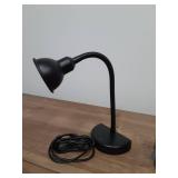 Solfres Innovative Design Rechargeable Headboard Reading Light. No Drilling Book Light for Bedtime Reading. Dimmable LED Lamp with Bulb. Movable & Flexible, Black - Retail: $33