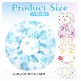 Shower Caps for Kids, 5 Pcs Reusable Kids Shower Caps for Girls, Toddler (5 Colors) - Retail: $5