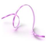 Pre Owned Philips Hue Indoor 16 Ft Smart LED Solo lightstrip Base Kit - 1 Pack - Control with Hue App - Compatible with Alexa, Google Assistant and Apple HomeKit - Retail: $97