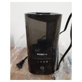 ROSEKM Humidifiers for Bedroom (1.1L), Small Cool Mist Humidifier for Home Plant and Baby Nursery, Quiet Ultrasonic Humidifier with 360Â° Nozzle, Auto Shut-Off, Filterless, Black - Retail: $22