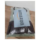 MIULEE Moss Green Decorative Euro Sham Pillow Covers 24x24 Inch for Bed Couch Sofa Spring Decor Pack of 2 Boho Farmhouse Throw Pillows Soft Cross Corduroy Patchwork Textured Cushion Cases - Retail: $3