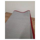 BEQHAUSE Kitchen Runner Rugs 20\'x48\', Non-Slip Kitchen Mats for Floor, Super Absorbent and Stain Resistant Kitchen Rug, Machine Washable Rugs for Kitchen, Hallway, Laundry & Sink, Red - Retail: $30